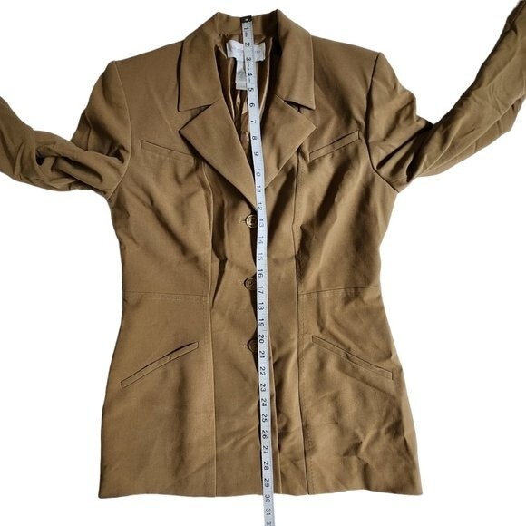 Liz Claiborne Suits lined collared blazer jacket sz 6 - Picture 12 of 13